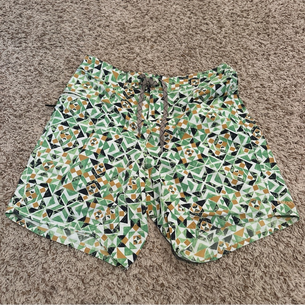 Patagonia Board Shorts 32 Mens‎ Lightweight Unlined Tie and Button Closure